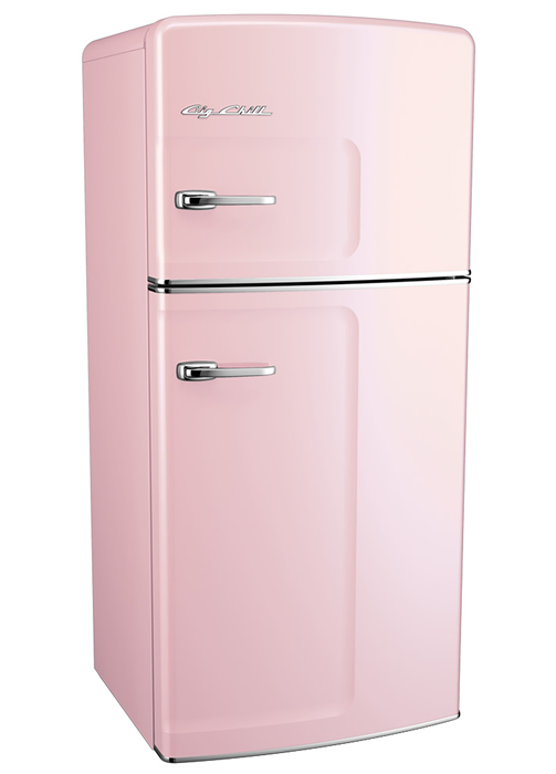 Euro Retro Refrigerator in Pink Lemonade | Big Chill
